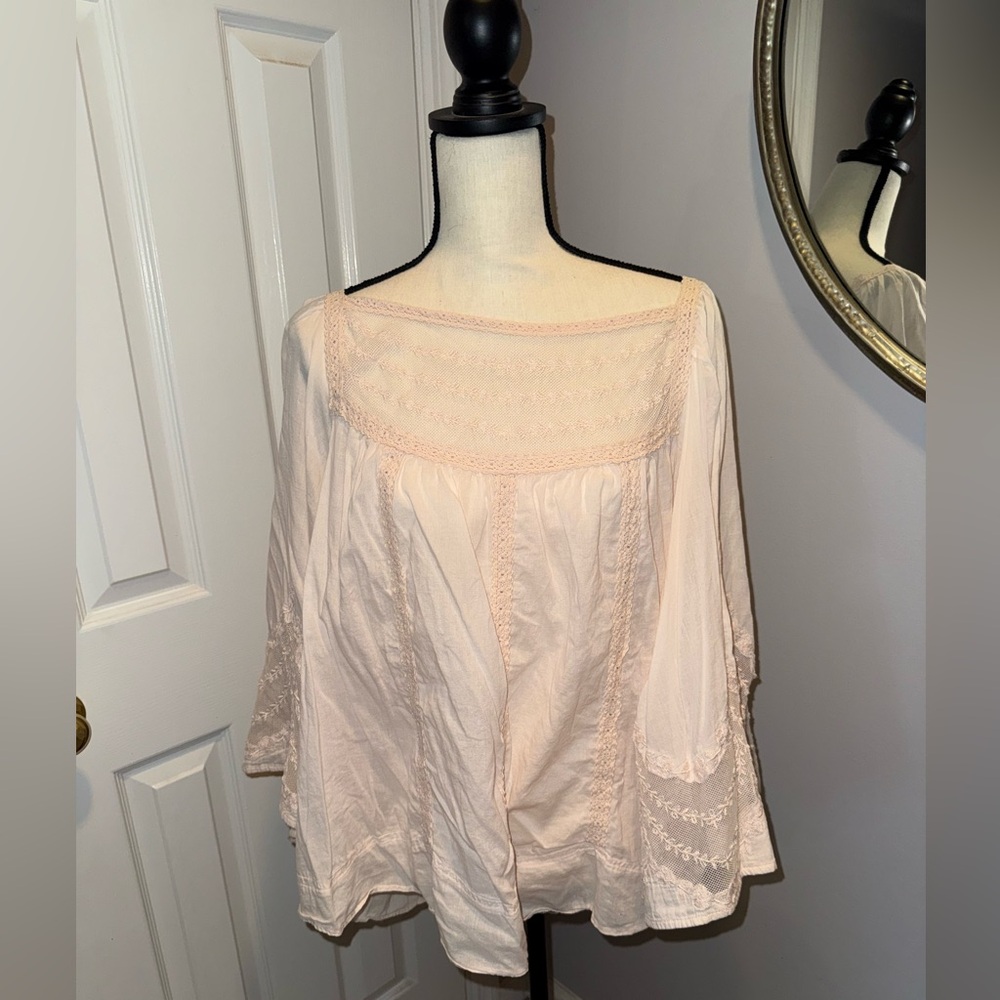 Anthropologie Peasant Blouse